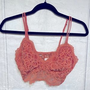 Colsie bralette size L - burnt orange